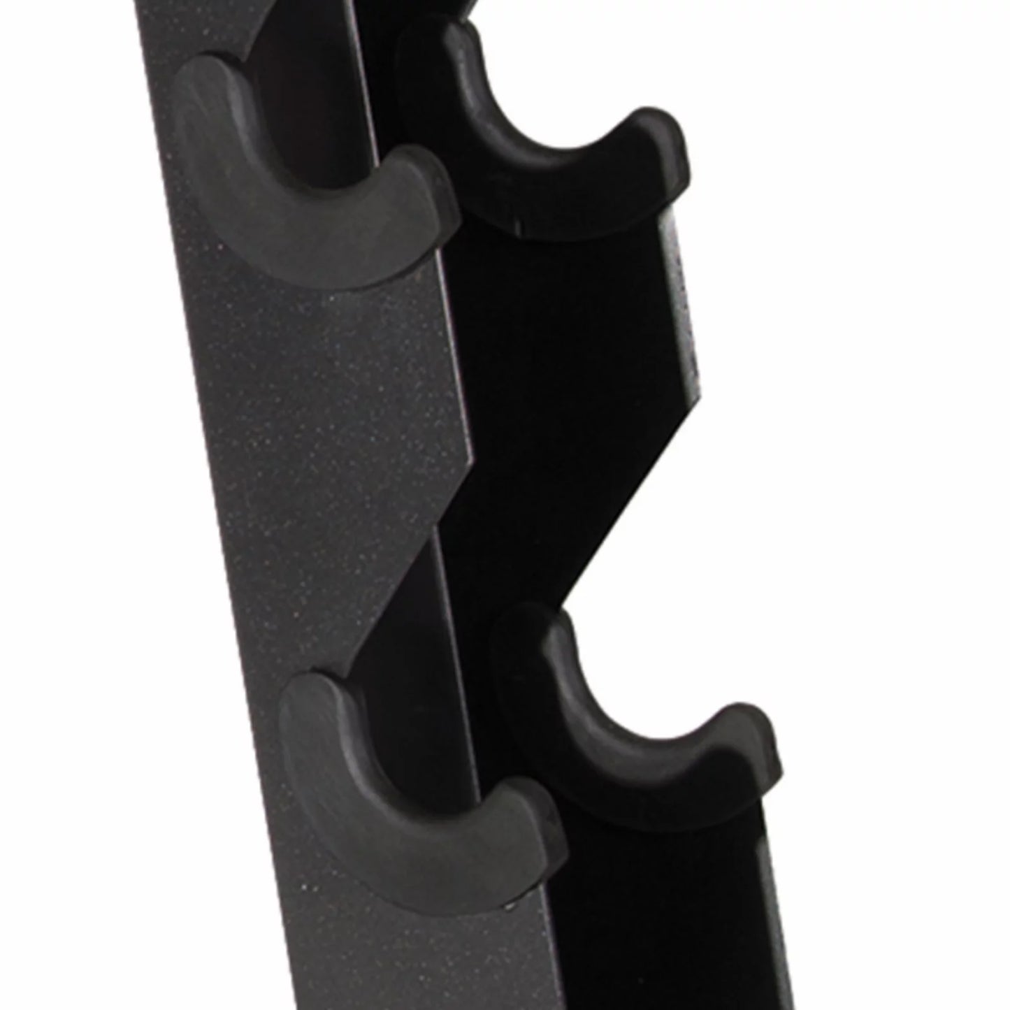 a Frame-Style Dumbbell Stand, Black (Holds 5 Pairs)